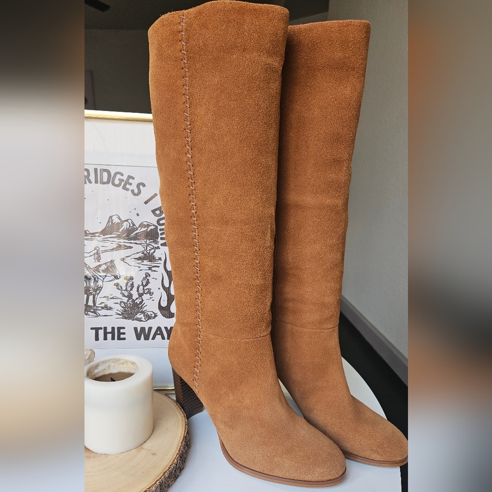 Clark's Women's Suede Knee-High Boots - Picture 3 of 6